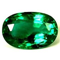 2.28 ct Oval Green Natural Emerald