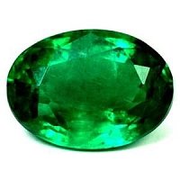 1.03 ct Oval Green Natural Emerald