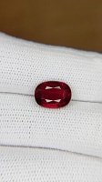 3.00 ct Cushion Red Natural Ruby