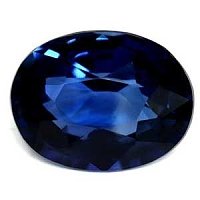 1.46 ct Oval Blue Natural Sapphire