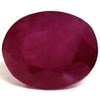 4.85 ct Oval Red Natural Ruby