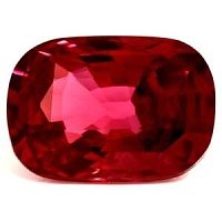 3.11 ct Cushion Red Natural Ruby