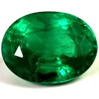 5.01 ct Oval Green Natural Emerald