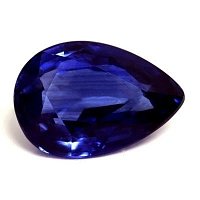 1.94 ct Pear Blue Natural Sapphire