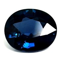 1.95 ct Oval Blue Natural Sapphire