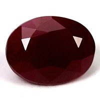 2.70 ct Oval Red Natural Ruby