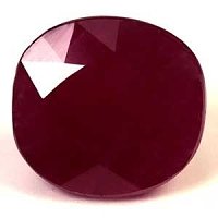 5.65 ct Cushion Red Natural Ruby