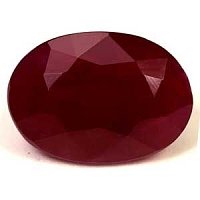 2.73 ct Oval Red Natural Ruby