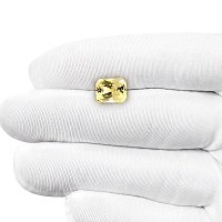 6.85 ct Emerald Yellow Natural Sapphire
