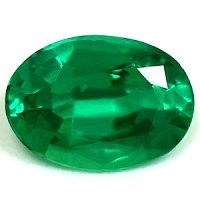 1.05 ct Oval Green Natural Emerald