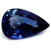 1.04 ct Pear Blue Natural Sapphire