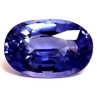 1.40 ct Oval Blue Natural Sapphire