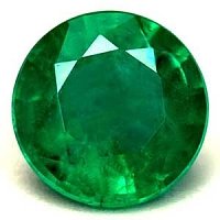 1.79 ct Round Green Natural Emerald