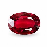2.02 ct Oval Red Natural Ruby
