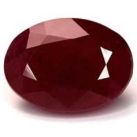 3.88 ct Oval Red Natural Ruby