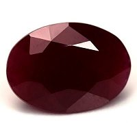 5.29 ct Oval Red Natural Ruby