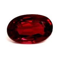 0.51 ct Oval Red Natural Ruby