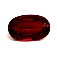 0.59 ct Oval Red Natural Ruby
