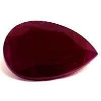 2.75 ct Pear Red Natural Ruby