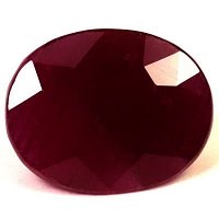 6.62 ct Oval Red Natural Ruby