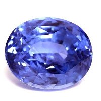 4.20 ct Oval Blue Natural Sapphire