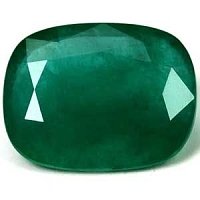 13.08 ct Cushion Green Natural Emerald