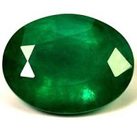 2.52 ct Oval Green Natural Emerald
