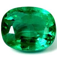 1.32 ct Cushion Green Natural Emerald