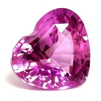 1.17 ct Heart Pink Natural Sapphire