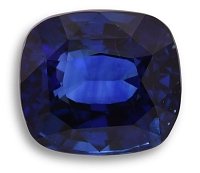 4.04 ct Cushion Blue Natural Sapphire