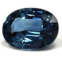 1.65 ct Oval Blue Natural Sapphire