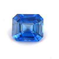 1.61 ct Emerald Blue Natural Sapphire