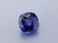6.74 ct Cushion Blue Natural Sapphire