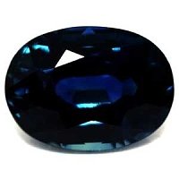 1.20 ct Oval Blue Natural Sapphire