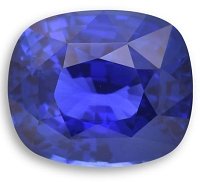 8.50 ct Cushion Blue Natural Sapphire