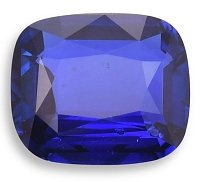 5.05 ct Cushion Blue Natural Sapphire