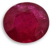 6.01 ct Oval Red Natural Ruby