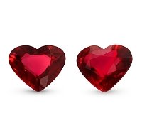 4.20 ct Heart Red Natural Ruby