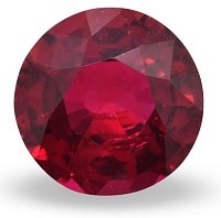 4.28 ct Round Red Natural Ruby