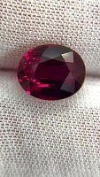 5.02 ct Oval Red Natural Ruby