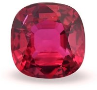 4.01 ct Cushion Red Natural Ruby