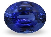 10.46 ct Oval Blue Natural Sapphire