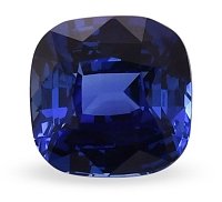 4.49 ct Cushion Blue Natural Sapphire