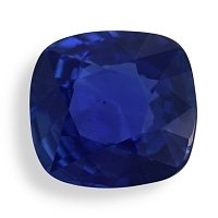 3.04 ct Cushion Blue Natural Sapphire