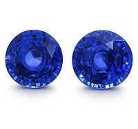 7.20 ct Round Blue Natural Sapphire