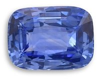 3.31 ct Cushion Blue Natural Sapphire