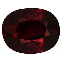 1.10 ct Oval Red Natural Ruby