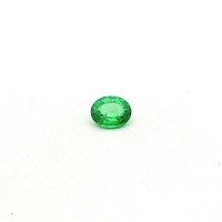 2.07 ct Oval Green Natural Emerald
