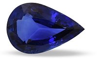 13.54 ct Pear Blue Natural Sapphire