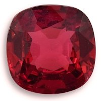 1.49 ct Cushion Red Natural Ruby